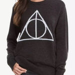 Harry Potter  Deathly Hollows Crewneck Sweater Size Medium Photo 0