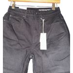 NWT Outerknown Organic Cotton Jeans Women's 25 Black Old Money Quiet Luxury Photo 1