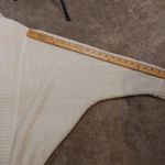 Aerie Size Medium M Heavy Knit Sweater Cardigan Ivory White Cozy Long Sleeve Photo 4