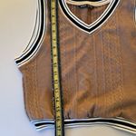 SheIn  Cable Knit Vest - S Photo 5