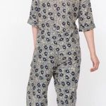 Sea NY Womens Lucia Floral‎ Straight Leg Jumpsuit in Green Size 2 NEW Photo 1