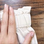 Anthropologie Frye x  • Pascale paperbag waist shorts beige tan twill drawstring Photo 9