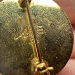 Dental Assistant Emblem Health Badge Brooch Pin Enamel & Gold Tone Photo 5