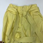 Adam Lippes  Tie Waist Wide Leg Pants Yellow Size 8 Photo 3