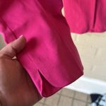 Talbots Fuchsia pink Ankle Pants Chatham pant slim leg 6 petite stretch curvy Photo 2