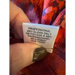 MISA Los Angeles Dress Women XS Red Flora Rosada Floral Saffie Tie Neck Mini Photo 11