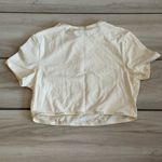 SKIMS  Cotton Logo Super Cropped T-shirt Beige Large NWT Photo 2