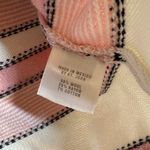 St. John Sport Wool Blend Striped Knit Sleeveless Sweater Size Small Photo 4