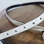 Bundle of 2 Belts Women's Pink and Black/Snakeskin Belt Photo 5