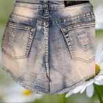Rock and royal distressed jean shorts Blue Size M Photo 3