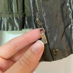 Worth Vintage Grey Long Sleeve Lagenlook Jacket Womens 0 Artsy 1980s Metallic Gray Photo 7