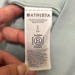 Athleta Dawn Blue Green 7/8 Salutation Stash Mesh Tight Leggings Small NWT Photo 8