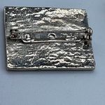 Boutique American Flag red white blue rhinestone brooch Photo 3