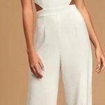 Lulus Moments To Remember White Sleeveless Wide Photo 0