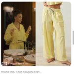 Urban Outfitters UO Out from Under Butter Yellow Gingham Hoxton Lounge Pant Size Medium Photo 1