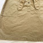 J.Crew Women’s Light Brown Belted Utility Shirt Dress Approx Size S/M Fall Photo 9