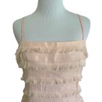 Princess Polly NWT  Molina Pastel Orange Ruffled Fringe Mini Dress  6 Photo 6