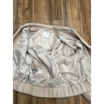 Mango MNG Sherpa Bomber Jacket Cream XS 100% Polyester‎ Cozy Lined Photo 7