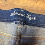 American Eagle 2011  Slim Boot Womens Size 10 Stretch Distressed Blue Denim Jeans Photo 3