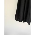 J.Crew Keyhole Long Sleeve Blouse Black Size Large Tall NEW Photo 3