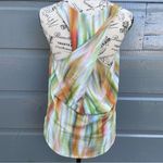 CALIA by Carrie Underwood Multicolor Crossback Tank‎ Top Green Size M Photo 1