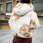 Urban Outfitters Maggie Tie-Dye Wrap Puffer Jacket Reversible Photo 4