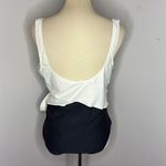 Summersalt  The Perfect‎ Wrap One Piece Swimsuit Sea Urchin White Sand Sz 16 Photo 4