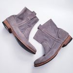 Blackstone Water Resistant Gray Suede Soft Ankle Boots Size 8.5 Photo 0