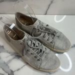 Toms  Women's Gray Chambray Lenox Fashion Sneaker Sz 7.5 Minimalist Wardrobe Photo 1
