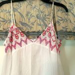 Juicy Couture  14 white eyelet adjustable strap lined above knee ruffle embroider Photo 0