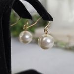 Boutique Gold and Three Strand Pearl with Bee Accent and Earrings Set Photo 11