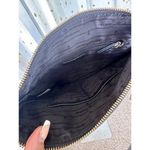 Tommy Bahama  Genuine Soft Leather Adjustable Strap Black Crossbody Bag Photo 5