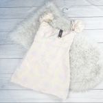 Lulus Lulu’s Banquet Invitation Yellow Floral Jacquard Off-the-Shoulder Dress Sz Med Photo 1