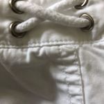 Ralph Lauren Lauren  100% Cotton Wide Leg Cargo Pedal Pusher/Capri White Pant 12P Photo 5