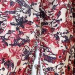 Saylor  floral cotton blend long‎ sleeves blouse size S Photo 10