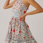 Anthropologie By  Forever That Girl Ruffle Tube Mini Dress Size Large NWT Photo 0