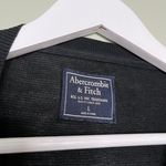 Abercrombie & Fitch NWT Women’s Sheer Knit Scoop Neck Top in Black Size Large Photo 2