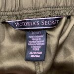 Victoria's Secret Size XS Satin Jogger Relaxed Jersey High Waist Chateau Green Photo 2