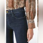 frame denim Le One Skinny Keller Dark Blue Ankle length Jeans size 29 or 2 Photo 14