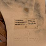 Seychelles  Live A Little Sandals 11 Brown Leather Slide Strappy Photo 7