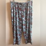 Soft Surroundings  Floral Pajama Set with Paisley Design Size Small Photo 5