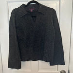 Gloria Vanderbilt  Grey Collared Sweater size‎ PS NWT Photo 0