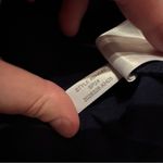 J. Crew Factory Pique Polo Short Sleeve Top in Navy Blue Sz M NEW Size M Photo 4