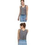 Patagonia  Women's Gray Glorya Twist Tank Top Reversible. Gray, Size L Photo 1
