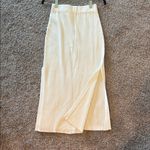 Elegant Cream Midi Skirt Photo 1
