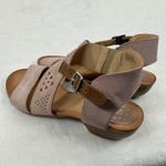 Miz Mooz New York City Cienna Women's Leather Heeled Sandals - Size 10 - Mauve Photo 6