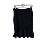St. John  COLLECTION Women's Size 4 Black Wool Peplum Skirt Career‎ wear Photo 1