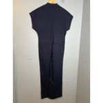 Everlane  The Easy Workwear Jumpsuit Short Sleeve Navy Size Small Utility Gorp Photo 6
