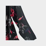 Halogen  Marybeth Floral Print Long Sleeve Mini Length‎ Career Dress Size M Photo 8