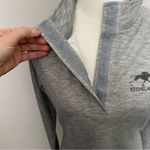 Under Armour Keenland Sweatshirt Pullover 1/4 Snap Equestrian Horse Race Grey Photo 5